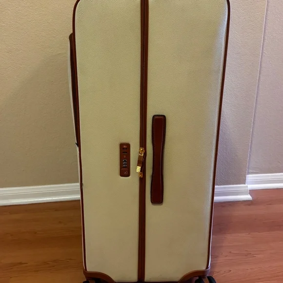 BRIC’S Firenze Designer Luggage – 32” Large Spinner Cream Color, USED - Picture 5 of 15